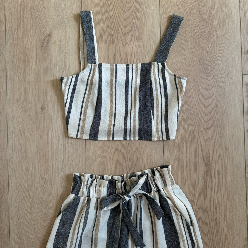 ASOS Striped Tank Top and Pants Set